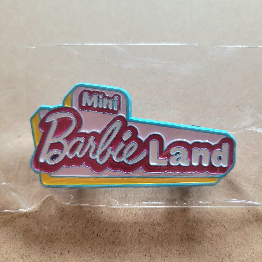 Mini BarbieLand Enamel Pin Exclusively from 2024 Comic-Con San Diego Barbie